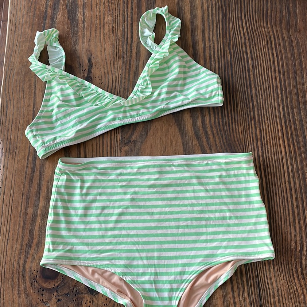 J Crew high waisted bikini